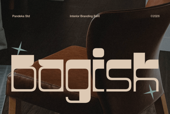 Bagisk: A Geometric Display Font for Modern Interiors