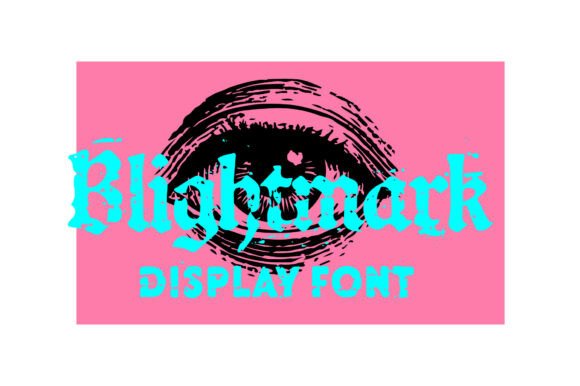 Blightmark Duo: A Typeface System for Punk and DIY Branding