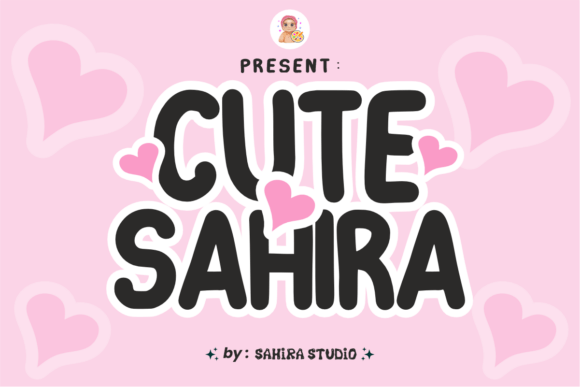 Cute Sahira: A Font with Heart and Handmade Charm