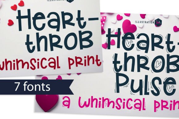 Heart Throb: A Typeface That Captures the Pulse of Passion