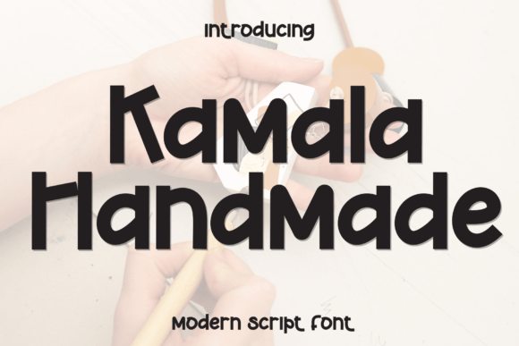Kamala Handmade: A Font That Feels Like a Warm Welcome