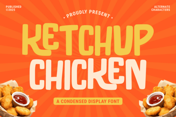 Ketchup Chicken: Injecting Bold Flavor into Visual Communication