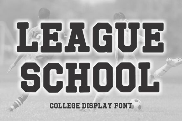 League School: A Bold Serif for Winter and Holiday Branding
