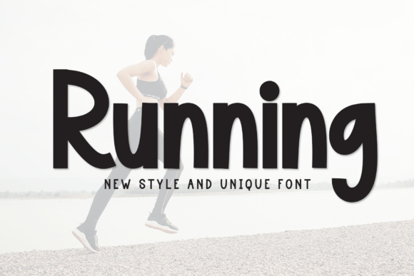 Running: The Heartwarming Display Font for Joyful Designs