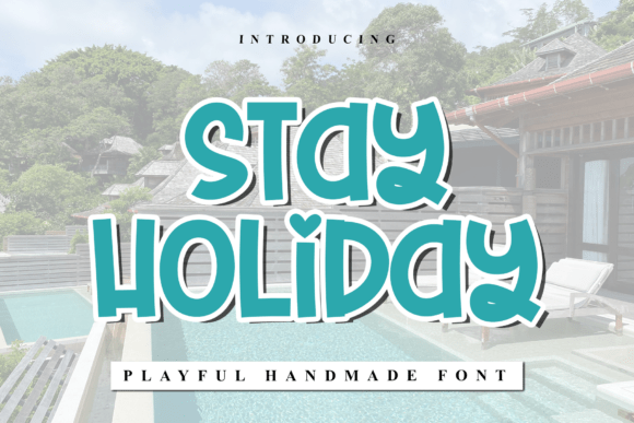 Stay Holiday: The Fluid Display Font for Luxury Branding