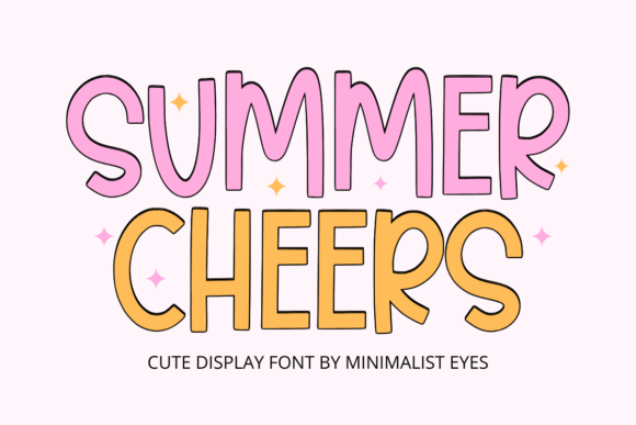 Summer Cheers: The Display Font with Instant Personality