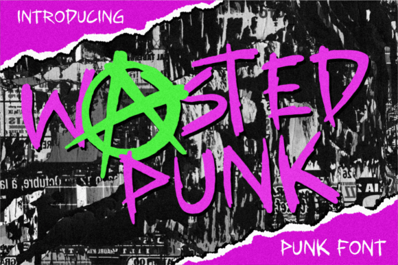 Wasted Punk: The Typeface That Screams Authenticity